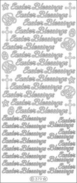 Starform Sentiments Stickers - Easter Blessing GOLD