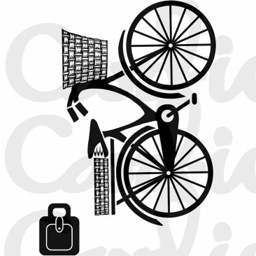 Card-io Clear Combinations Stamp Set - On Your Bike Clear Stamps