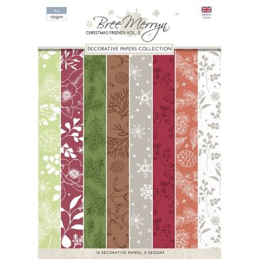 Bree Merryn Christmas Friends Vol 2 -Decorative Papers