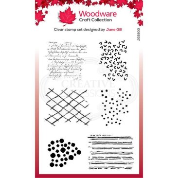 Woodware Clear Stamp - Bubble Texture Blots