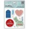 *SALE* Papermania Christmas in the Counrty 5" x 5" Urban Stamp Set- Tags  Was £5.00  Now £1.75