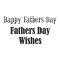 Woodware Clear Stamp Set -Happy Fathers Day