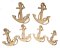 Creative Expressions MDF Anchors pk 6 (various sizes)