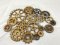 Daisy Jewels and Craft Wooden Embellishments - Cogs (pk 18)