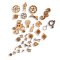 Daisy Jewels and Craft  Wooden Embellishments - Steampunk - Grab Bag (33 pieces)