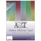 Craft Artist A4 Glitter Card - Ombre Pastels