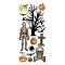 Paper House Puffy stickers - Spooky Halloween