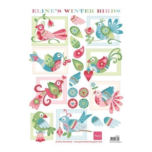 Graftoncrafts > Animals and Birds > Marianne Designs Decoupage Sheet A4