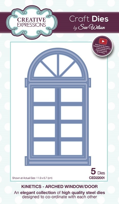 Sue Wilson Die - Kinetics - Arched Window / Door