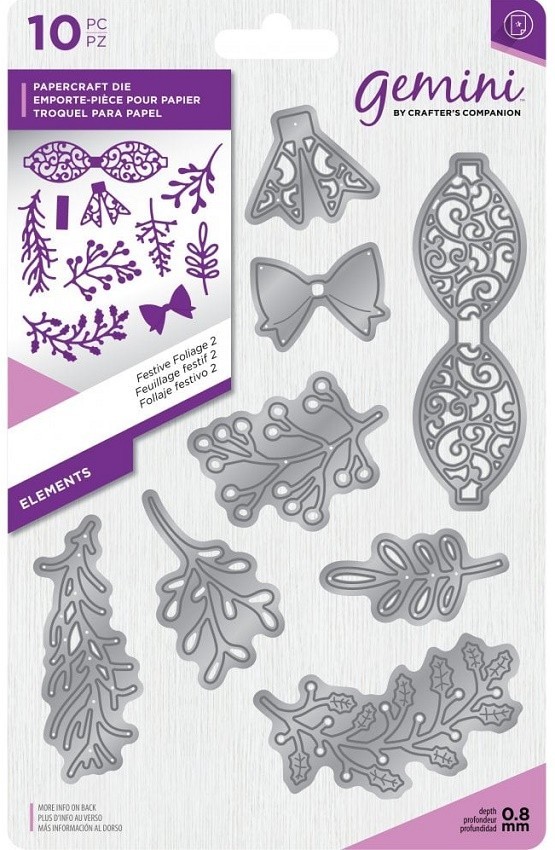 Graftoncrafts > Christmas Dies > Gemini Die Expressions Pack Festive