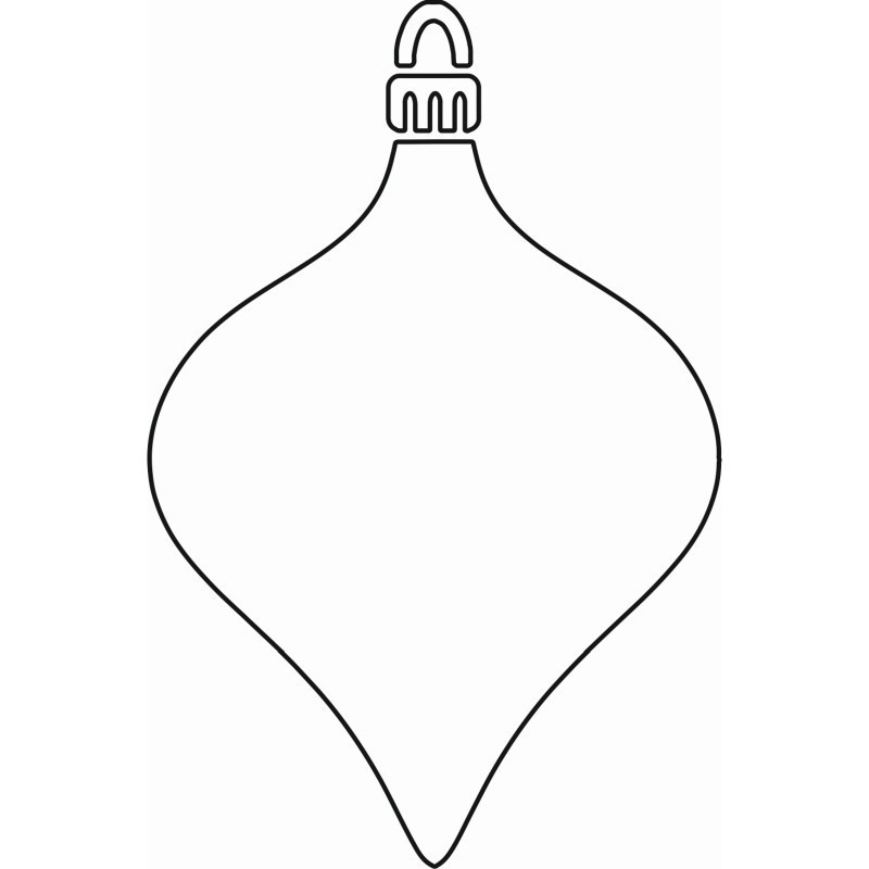 Graftoncrafts > Stencils / Masks > Cardio MajeMask Stencil Pointy Bauble