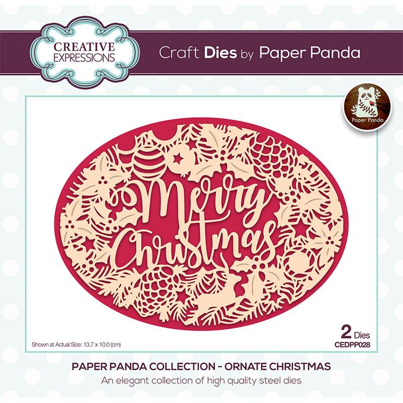 Graftoncrafts > Christmas Dies > Creative Expressions Paper Panda Die