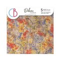 Ciao Bella Papers -6" x 6" Deluxe Paper Pad Coral Reef