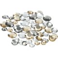 *NEW* Creativ Assorted Round Rhinestones - Golden Oil