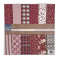Craft Artist 12 x 12 Paper Pad -Berry Glitter