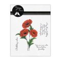 *NEW* Two Jays Clear Stamp - Simple Poppies