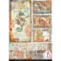Ciao Bella Papers - Creative Pad A4 Coral Reef