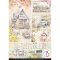 Ciao Bella Papers - Creative Pad A4 Flower Shop