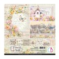 Ciao Bella Papers -8" X 8" Paper Pad Flower Shop