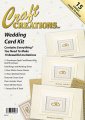 *SALE* Wedding Invitation Kit - Clear/Gold