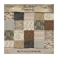 *NEW* Tim Holtz Idea-ology 12 x 12 Palette Collection Pad - Neutral