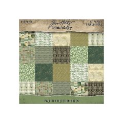 *NEW* Tim Holtz Idea-ology 8 x 8 Palette Collection Pad - Green