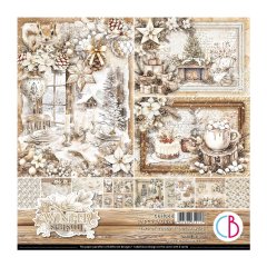 *NEW* Ciao Bella Papers - Paper Pad 8x8  Winter Season