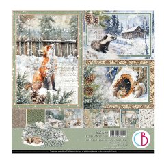 *NEW* Ciao Bella Papers - Paper Pad 8x8 Forest Tales