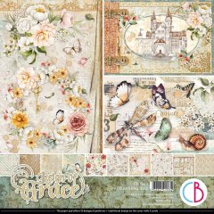 Ciao Bella Papers - Pattern Paper Pad 12x12 Reign of Grace