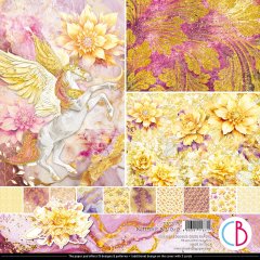 *NEW* Ciao Bella Papers -12" x 12" Pattern Paper Pad Ethereal