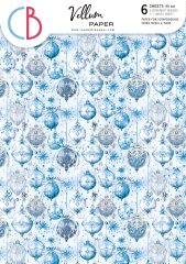 Ciao Bella Papers - Vellum Pad A4  Elegance of Blue