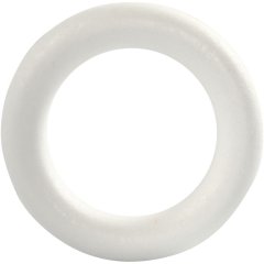 Polystyrene Ring - white 17cm x 3cm
