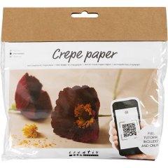 Creativ Mini Craft Kit Crepe Paper - Poppies