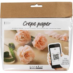 Creativ Mini Craft Kit Crepe Paper - Carnations