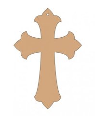 *NEW*  MDF - Cross (Large)