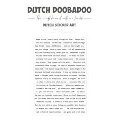 *NEW* Dutch Doobadoo Sticker Art -Make a Wish