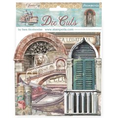 *NEW* Stamperia Assorted Die Cuts - Venice - City of Art