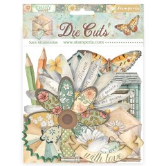*NEW* Stamperia Assorted Die Cuts - Daisy Art