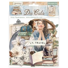 *NEW* Stamperia Assorted Die Cuts -Secret Diary