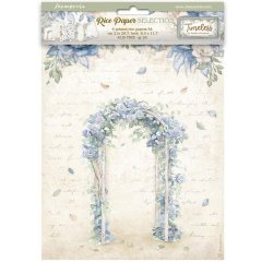 *NEW* Stamperia Rice Paper Selection A4 Backgrounds - Timeless (6 sheets)