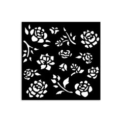 *NEW* Stamperia Thick Stencil 12 x 12cm - Timeless Bud Pattern