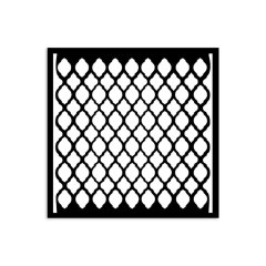 *NEW* Stamperia Thick Stencil 12 x 12cm - Timeless Net Texture