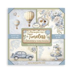 *NEW* Stamperia Timeless 12x12 inch Scrapbooking Pad 22 Sheets Single Face
