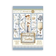 *NEW* Stamperia A5 Washi Pad 8 sheets Timeless