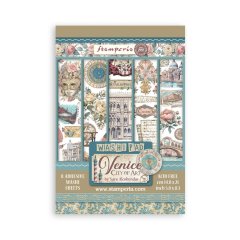 *NEW* Stamperia A5 Washi Pad 8 sheets Venice - City of Art