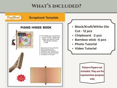 *NEW* CrafTreat Piano Hinge Book - Kraft