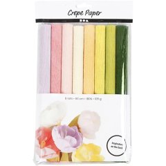 Creativ Crepe Paper - Pastel Colours