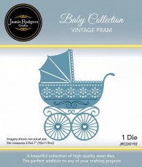 *NEW* Jamie Rodgers Baby Collection Die - Vintage Pram