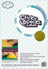 Creative Expressions Sticky Specks Micro Adhesive Sheet 8 x A5