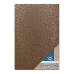 Craft Artist A4 Waterfall Glitter Card - Rose Gold